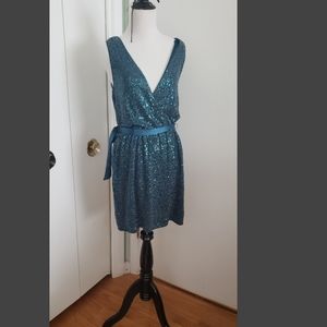 Express Sequins Dress Size S